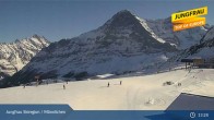 Archived image Webcam Wengen - Männlichen Live Cam 12:00