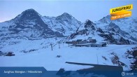 Archiv Foto Webcam Wengen - Männlichen 06:00