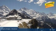Archiv Foto Webcam Wengen - Männlichen 12:00