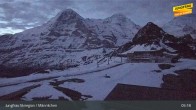 Archiv Foto Webcam Wengen - Männlichen 04:00