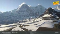 Archiv Foto Webcam Wengen - Männlichen 07:00