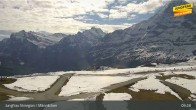 Archiv Foto Webcam Wengen - Männlichen 08:00