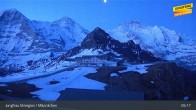 Archiv Foto Webcam Wengen - Männlichen 04:00