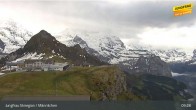 Archiv Foto Webcam Wengen - Männlichen 08:00