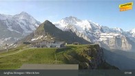 Archiv Foto Webcam Wengen - Männlichen 07:00