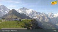 Archiv Foto Webcam Wengen - Männlichen 08:00