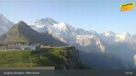 Archiv Foto Webcam Wengen - Männlichen 06:00