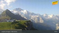 Archiv Foto Webcam Wengen - Männlichen 07:00
