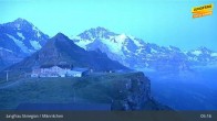 Archiv Foto Webcam Wengen - Männlichen 04:00