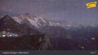 Archiv Foto Webcam Wengen - Männlichen 02:00
