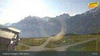 Archiv Foto Webcam Wengen - Männlichen 07:00