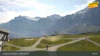 Archiv Foto Webcam Wengen - Männlichen 08:00