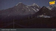 Archiv Foto Webcam Wengen - Männlichen 02:00