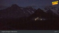 Archiv Foto Webcam Wengen - Männlichen 02:00