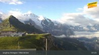 Archiv Foto Webcam Wengen - Männlichen 06:00