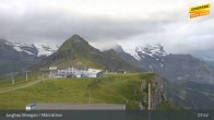Archiv Foto Webcam Wengen - Männlichen 08:00