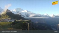 Archiv Foto Webcam Wengen - Männlichen 06:00