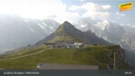 Archiv Foto Webcam Wengen - Männlichen 08:00