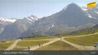 Archiv Foto Webcam Wengen - Männlichen 12:00