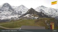 Archiv Foto Webcam Wengen - Männlichen 08:00