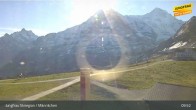 Archiv Foto Webcam Wengen - Männlichen 09:00