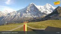 Archiv Foto Webcam Wengen - Männlichen 16:00