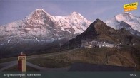 Archiv Foto Webcam Wengen - Männlichen 18:00