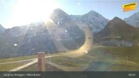 Archiv Foto Webcam Wengen - Männlichen 08:00