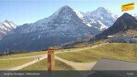 Archiv Foto Webcam Wengen - Männlichen 12:00