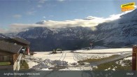 Archiv Foto Webcam Wengen - Männlichen 08:00