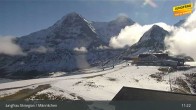 Archiv Foto Webcam Wengen - Männlichen 10:00