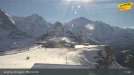 Archiv Foto Webcam Wengen - Männlichen 10:00