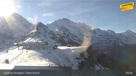 Archived image Webcam Wengen - Männlichen Live Cam 08:00
