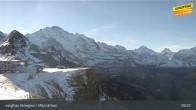 Archiv Foto Webcam Wengen - Männlichen 08:00