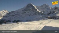 Archived image Webcam Wengen - Männlichen Live Cam 12:00