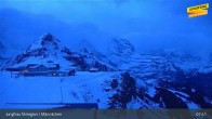 Archiv Foto Webcam Wengen - Männlichen 06:00