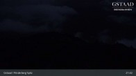 Archiv Foto Webcam Rinderberg Spitz (Zweisimmen - Gstaad) 02:00