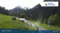 Archiv Foto Webcam Monbiel Parkplatz (Klosters) 08:00
