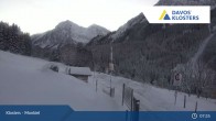 Archiv Foto Webcam Monbiel Parkplatz (Klosters) 07:00