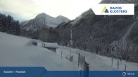 Archiv Foto Webcam Monbiel Parkplatz (Klosters) 08:00