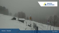 Archiv Foto Webcam Monbiel Parkplatz (Klosters) 08:00