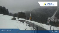 Archiv Foto Webcam Monbiel Parkplatz (Klosters) 12:00