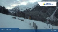 Archiv Foto Webcam Monbiel Parkplatz (Klosters) 07:00