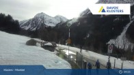 Archiv Foto Webcam Monbiel Parkplatz (Klosters) 08:00