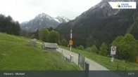Archiv Foto Webcam Monbiel Parkplatz (Klosters) 12:00