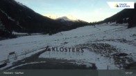 Archiv Foto Webcam Alp Garfiun - Klosters 07:00