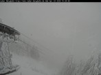 Archived image Webcam View of Oberammergau (Laber Bahn mountain station) 09:00