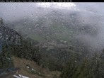 Archived image Webcam View of Oberammergau (Laber Bahn mountain station) 05:00