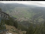Archiv Foto Webcam Blick auf Oberammergau (Laber Bahn Bergstation) 17:00