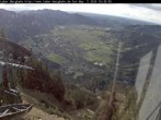 Archiv Foto Webcam Blick auf Oberammergau (Laber Bahn Bergstation) 17:00